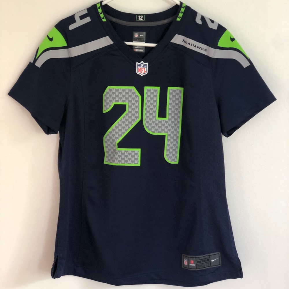#24 Lynch Seahawks Jersey